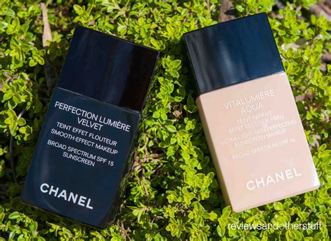 chanel perfection lumiere velvet vs vitalumiere aqua|chanel perfection lumiere velvet.